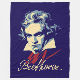 Beethoven Fleecedecke