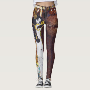 Beethoven Frieze (Detail), Gustav Klimt Leggings