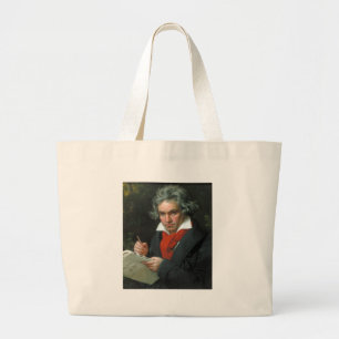 Beethoven Geschenke T-Shirts Sammelobjekte IM ANGE Jumbo Stoffbeutel