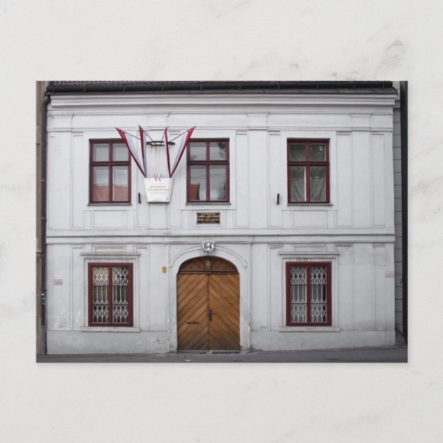 Beethoven - Grillparzer Haus Postkarte (Vorderseite)