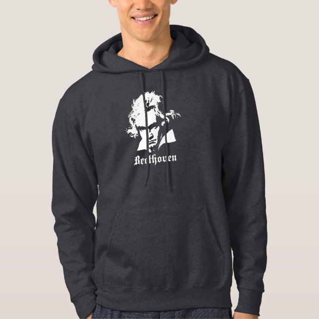 Beethoven Hoodie (Vorderseite)