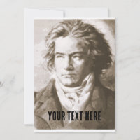 Beethoven in Sepia