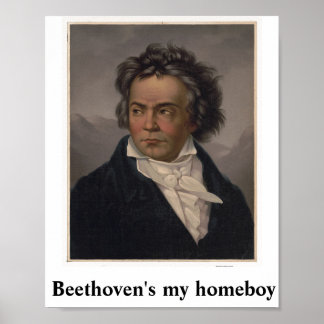 Beethoven ist mein heimliches Poster