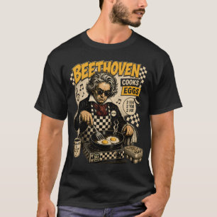 Beethoven kocht Eier â€“ Ska Punk Vintage Frühstüc T-Shirt
