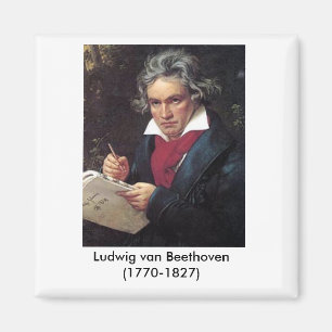Beethoven-Magnet für den Musikfreund Magnet
