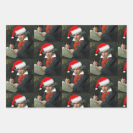 Beethoven Mahler Tchaikowski Klassische Weihnachte Geschenkpapier Set