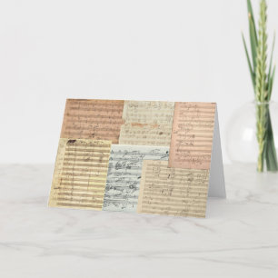 Beethoven Music Manuscripts Karte