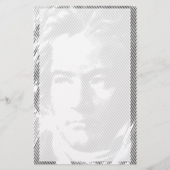 Beethoven Portrait Briefpapier (Vorderseite)