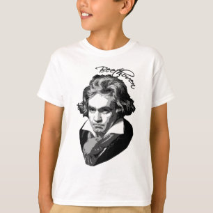 Beethoven-Porträt auf T-Shirts, Tassen, Geschenke T-Shirt