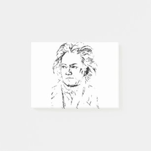 Beethoven Post-it Klebezettel