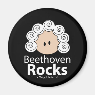 Beethoven Rocks Magnet