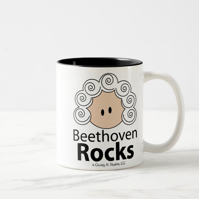Beethoven schaukelt Tasse (Rechts)