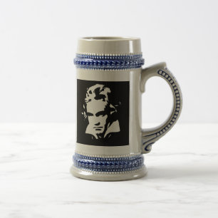 Beethoven Stein Bierglas