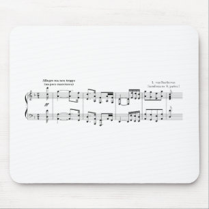 Beethoven Symphony #9 (Schwarz) Mousepad