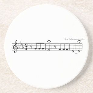 Beethoven Symphony No. 5 Coster Untersetzer