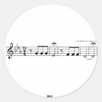 Beethoven Symphony No. 5 Stickers