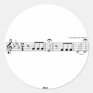 Beethoven Symphony No. 5 Stickers