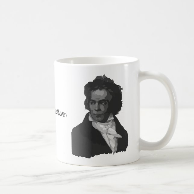 Beethoven Tasse (Rechts)