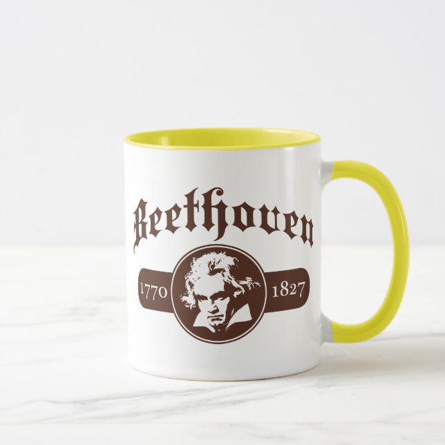 Beethoven Tasse (Rechts)
