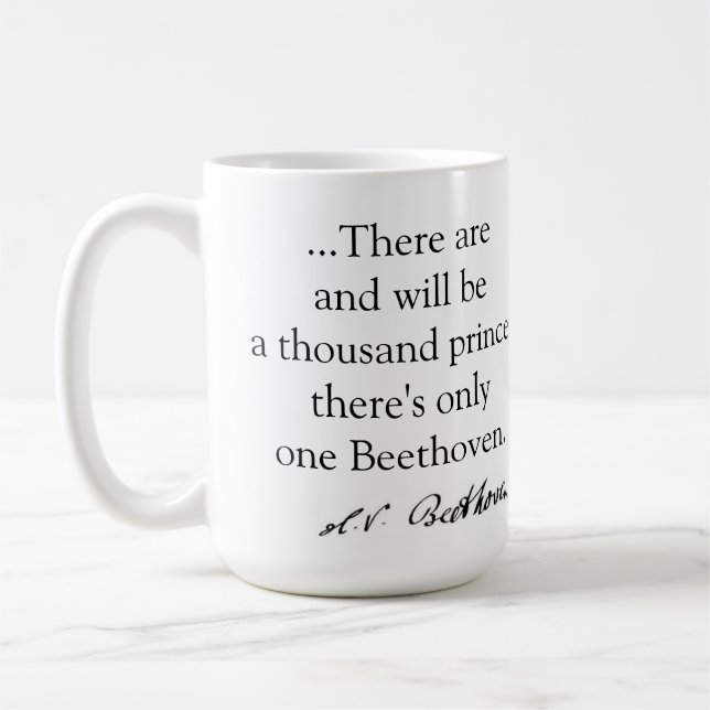 beethoven Tasse (Links)