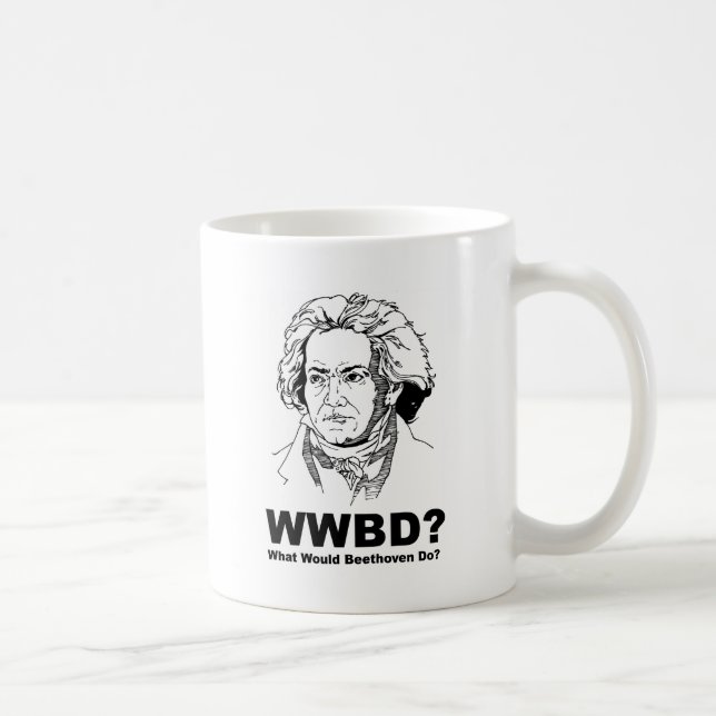 Beethoven Tasse (Rechts)
