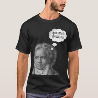 Beethoven-Träume von Beethoven fünftes T-Shirt