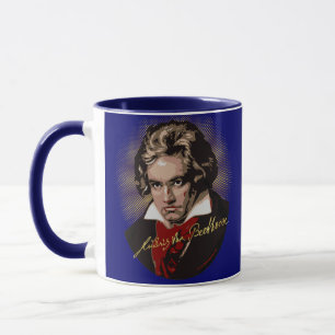 Beethoven-Unterzeichnung Tasse