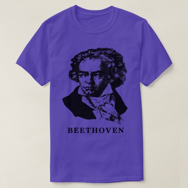 Beethoven Vintag T-Shirt (Design vorne)