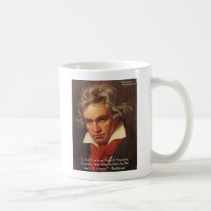 Beethoven "Vom Himmel" Liebeszitate Geschenke & Te Kaffeetasse