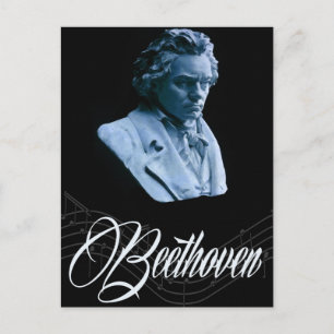 Beethoven von Moonlight Postcard Postkarte