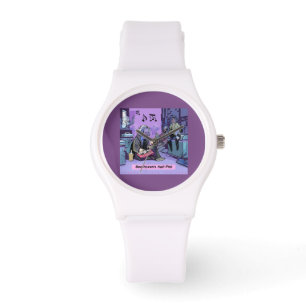 Beethoven's Half Pint Comic Unisex-Uhr Armbanduhr