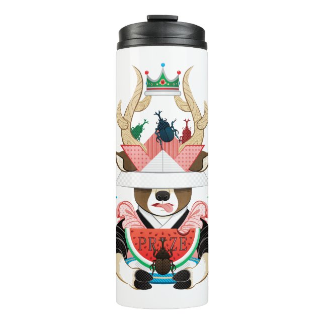 Beetle and watermelon (remake) thermosbecher (Vorderseite)