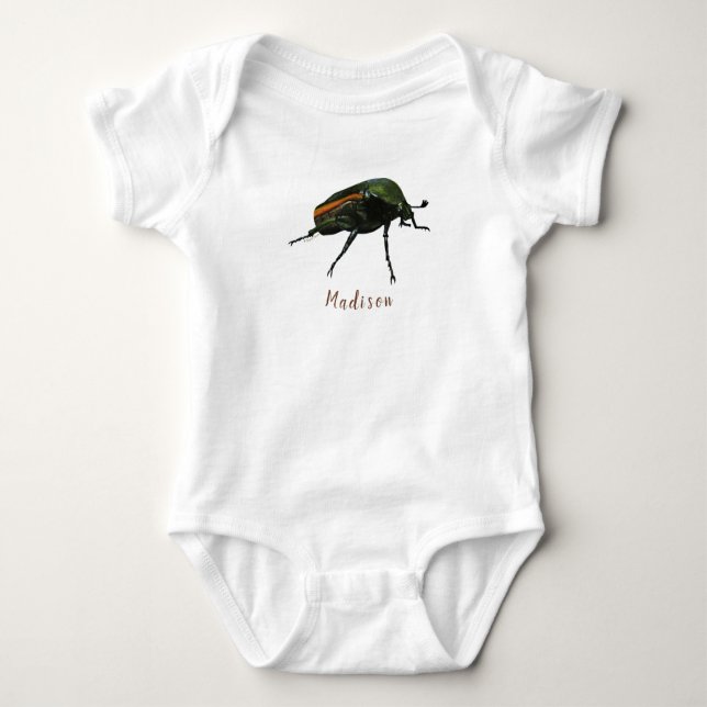 Beetle Baby Bodysuit Baby Strampler (Vorderseite)