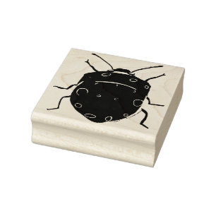 Beetle Bug Insect Art Gummistempel