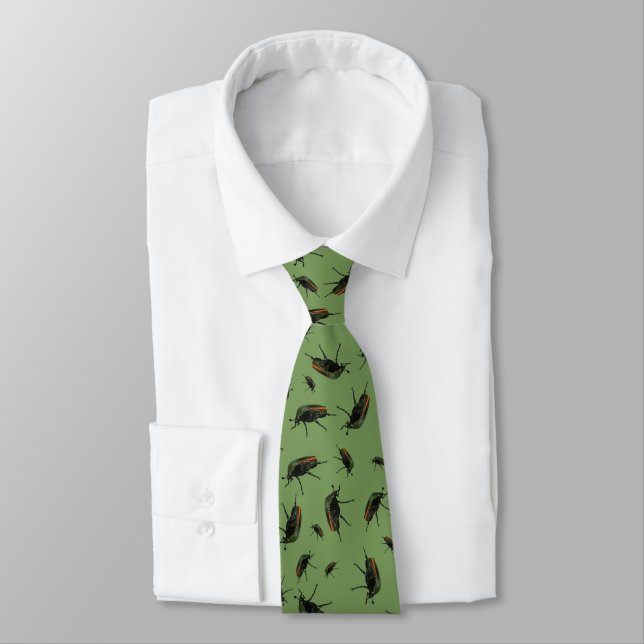 Beetle Bug Neck Tie Krawatte (Gebunden)