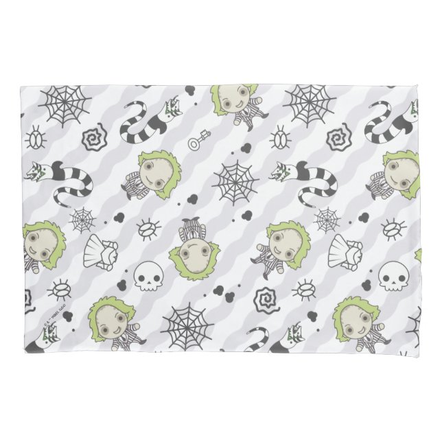 Beetlejuice Muster Kissenbezug (Vorderseite)