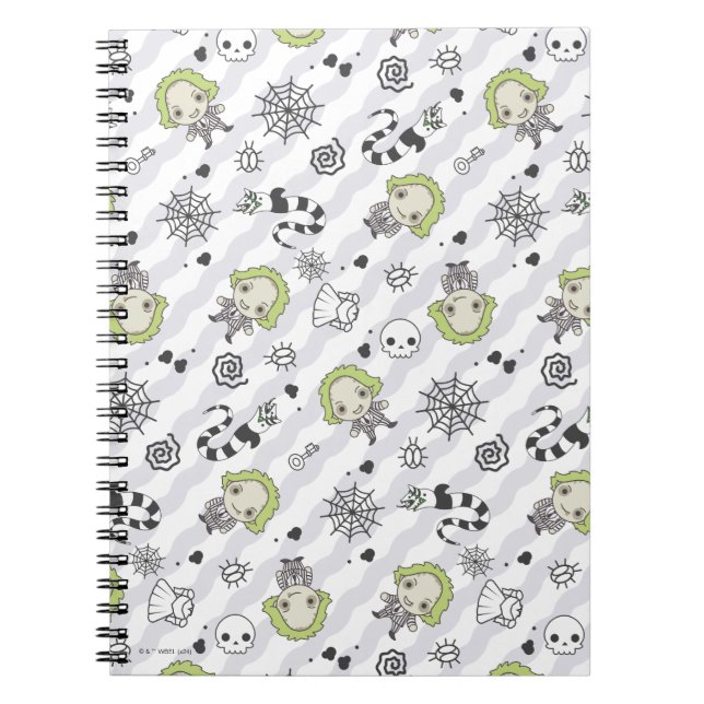 Beetlejuice Muster Notizblock (Vorderseite)