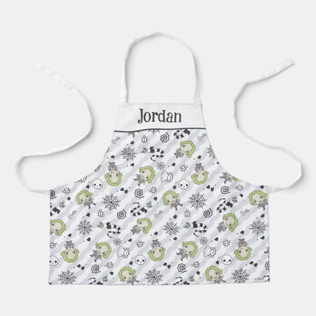 Beetlejuice Muster Schürze (Vorderseite)