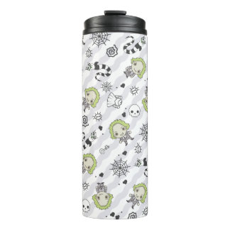 Beetlejuice Muster Thermosbecher