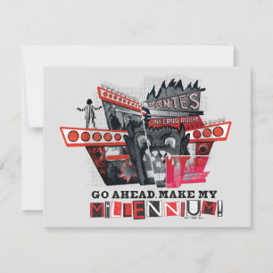 Beetlejuice   Nur zu, mach mein Millennium Mitteilungskarte