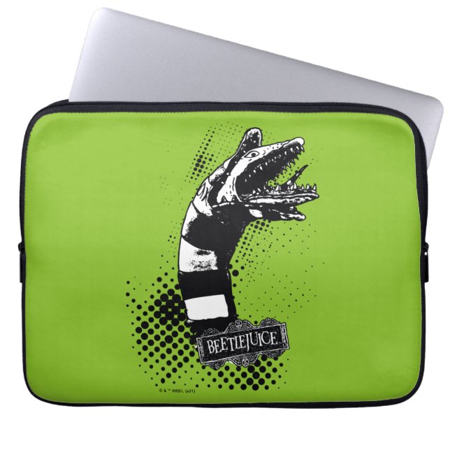 Beetlejuice Sandworm Laptopschutzhülle (Vorderseite)