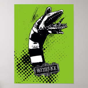 Beetlejuice Sandworm Poster