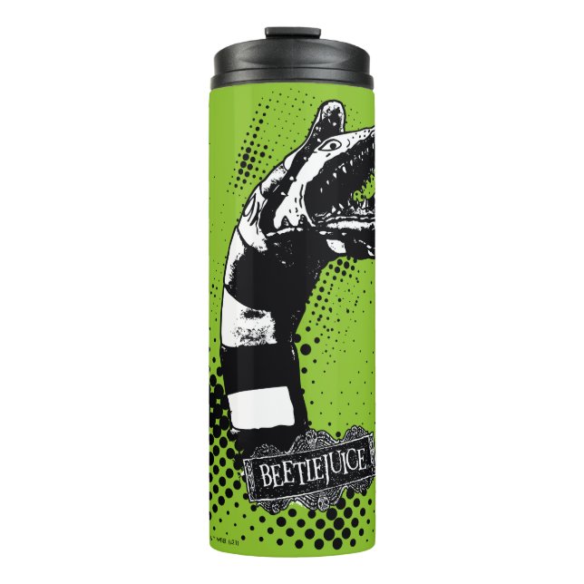 Beetlejuice Sandworm Thermosbecher (Vorderseite)