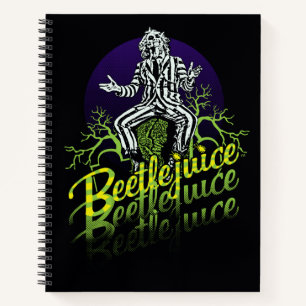 Beetlejuice   Sitting on a Tombstone Notizbuch