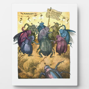 Beetles Celebrating Mittelsommer Fotoplatte