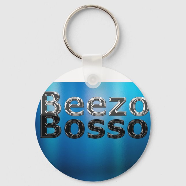 BeezoBosso-Schlüsselanhänger (BITTE DONATE) Schlüsselanhänger (Vorderseite)