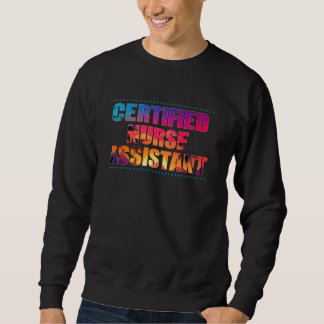 Befähigte Krankenpfleger Assistant Job Title Profe Sweatshirt