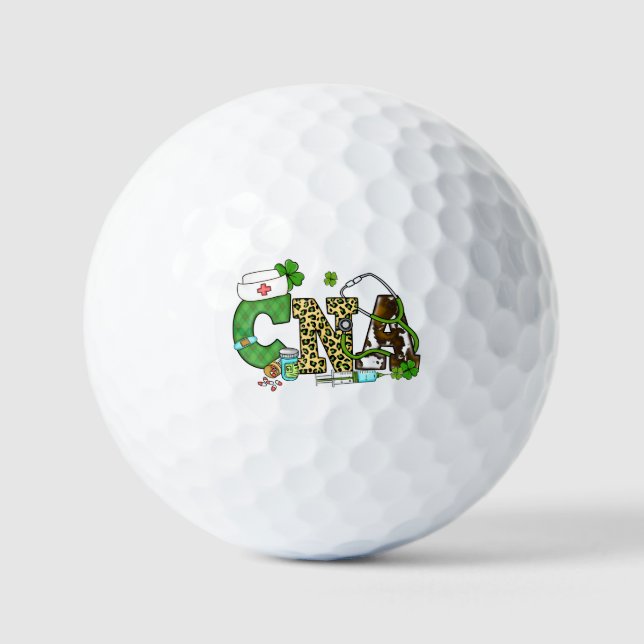 Befähigte Krankenpfleger St. Patrick's Golfball (Vorderseite)