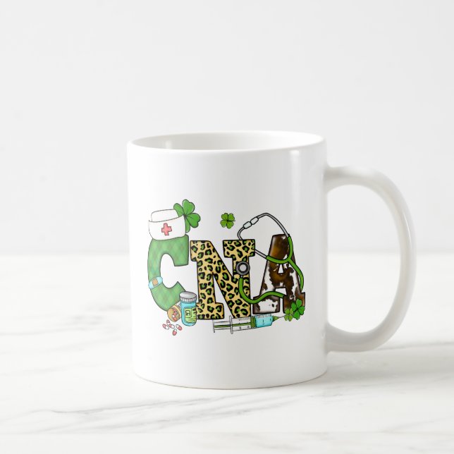 Befähigte Krankenpfleger St. Patrick's Kaffeetasse (Rechts)