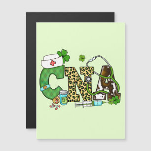 Befähigte Krankenpfleger St. Patrick's Magnetkarte